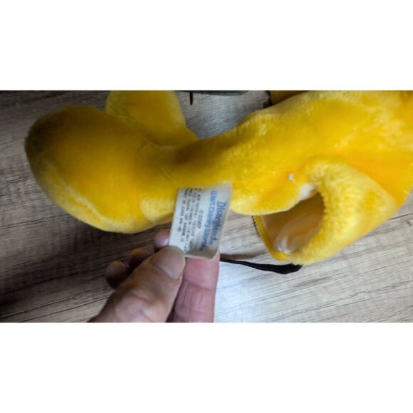 Vintage Disneyland Pluto puppet plush stuffed animal toy Yellow  14" - Picture 6 of 6